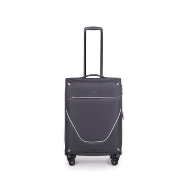 Stratic Strong Koffer Weichschale Reisekoffer Trolley Rollkoffer Handgepäck, TSA Kofferschloss, 4 Rollen, Erweiterbar, im Sale
